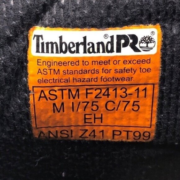 Timberland PRO Pit Boss 6" Steel Toe Work Boots 8.5 Wide - Picture 16 of 16
